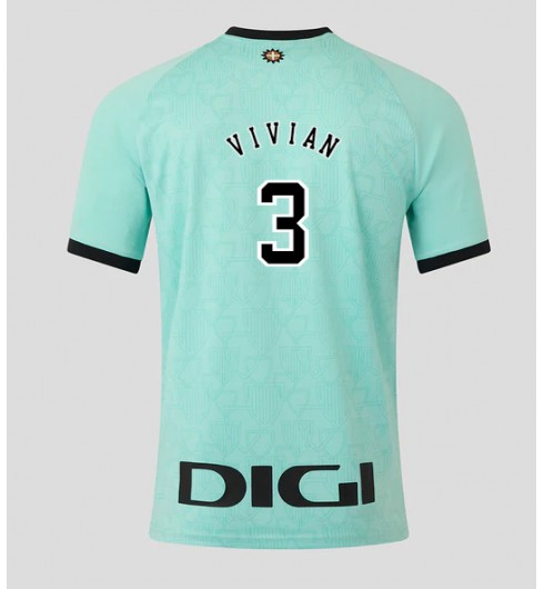 Athletic Bilbao Dani Vivian #3 Alternativní Dres 2025-26 Krátký Rukáv Athletic Bilbao Dani Vivian #3 Alternativní Dres 2025-26 Krátký Rukáv